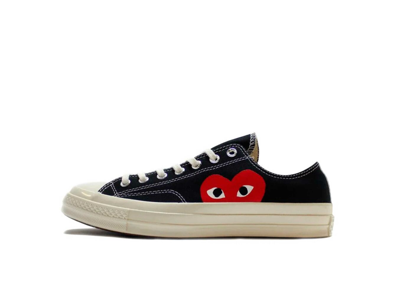 converse all star chuck 70 ox low black half heart 150206С купить