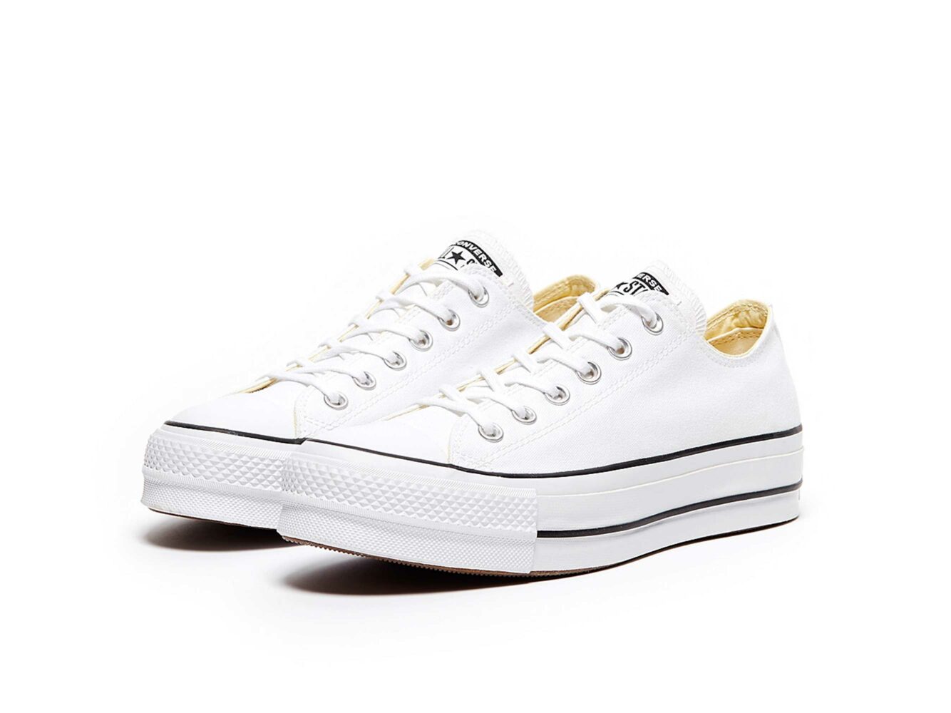 converse chuck taylor all star lift platform canvas white 560251F купить