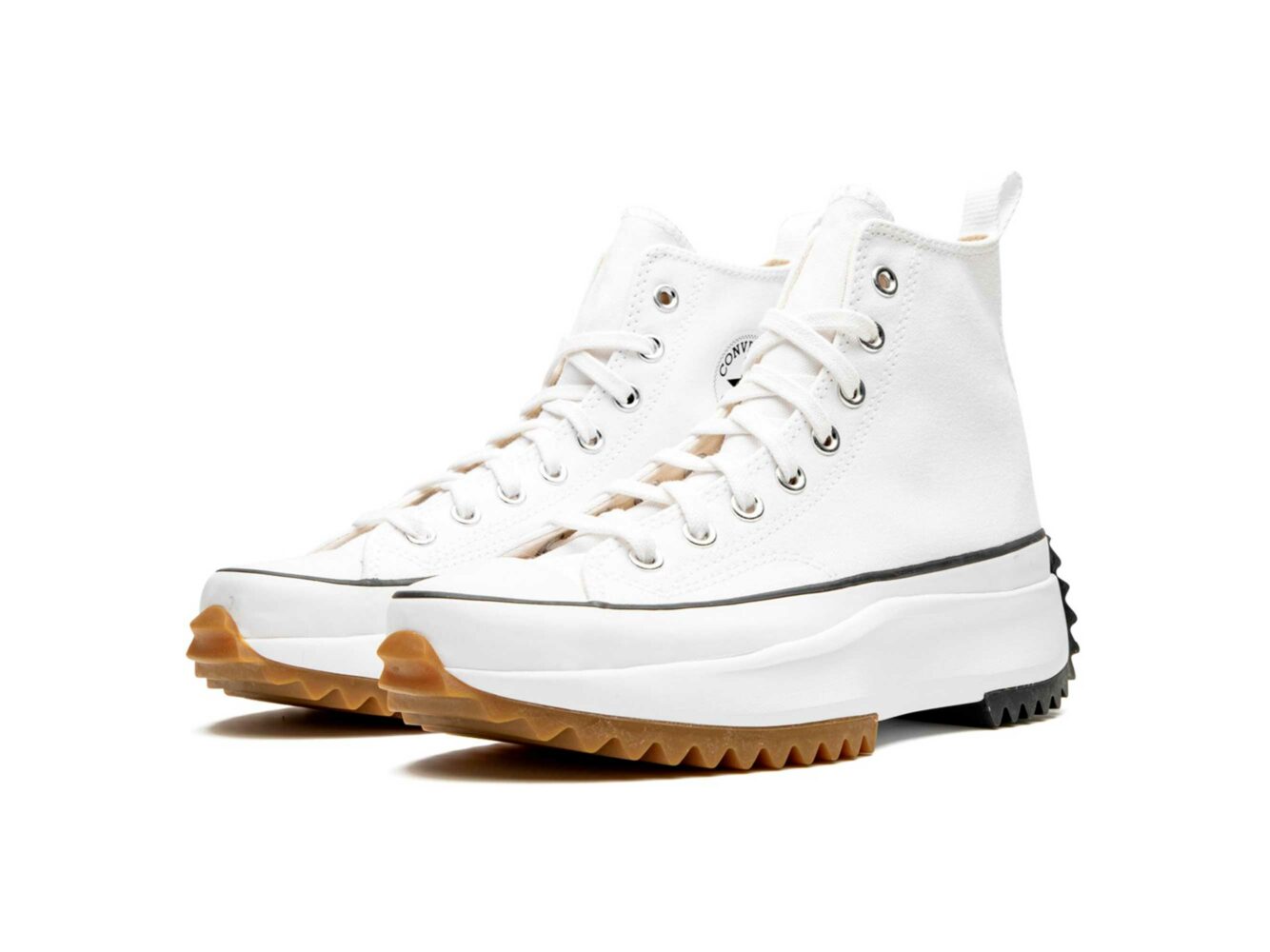 converse run star hike hi white 166799C купить