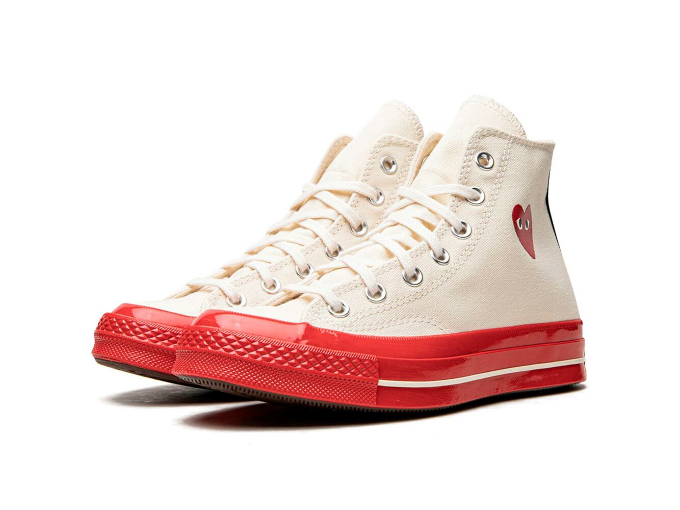 converse chuck 70 high cdg play pristine red A01794C купить